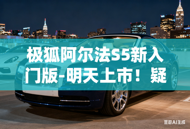 极狐阿尔法S5新入门版-明天上市!疑似价格曝光 极狐阿尔法S5新入门版-明天上市!疑似价格曝光