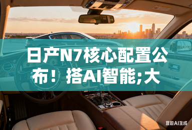 日产N7核心配置公布!搭AI智能;大沙发; 4月预售 日产N7核心配置公布!搭AI智能;大沙发; 4月预售