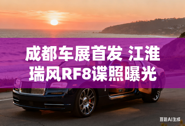 成都车展首发 江淮瑞风RF8谍照曝光