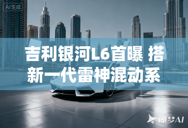 吉利银河L6首曝 搭新一代雷神混动系统