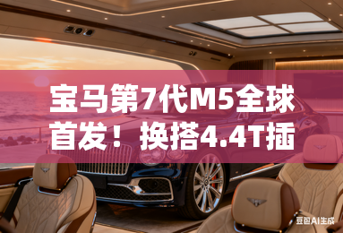 宝马第7代M5全球首发！换搭4.4T插混 8月30日上市