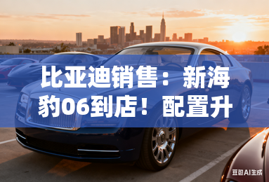 比亚迪销售：新海豹06到店！配置升级！还卖9.98万？