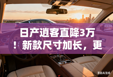 日产逍客直降3万！新款尺寸加长，更名逍客荣誉！