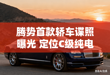 腾势首款轿车谍照曝光 定位C级纯电轿跑