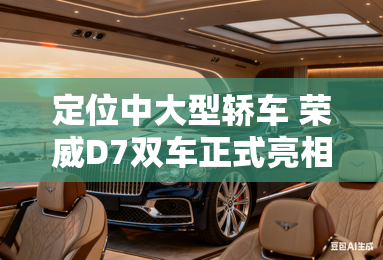 定位中大型轿车 荣威D7双车正式亮相