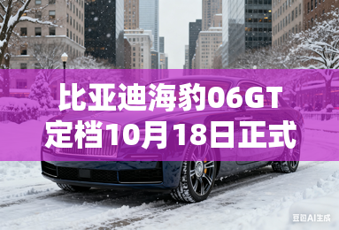 比亚迪海豹06GT定档10月18日正式上市