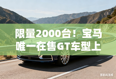限量2000台！宝马唯一在售GT车型上市