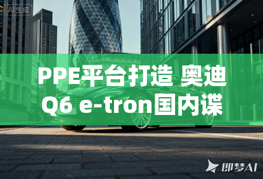 PPE平台打造 奥迪Q6 e-tron国内谍照