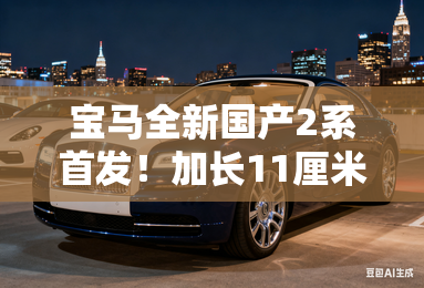 宝马全新国产2系首发！加长11厘米 全系2.0T动力