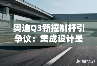 奥迪Q3新控制杆引争议：集成设计是创新还是反人类