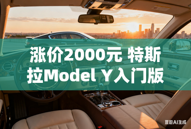涨价2000元 特斯拉Model Y入门版再调价 涨价2000元 特斯拉Model Y入门版再调价