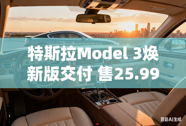 特斯拉Model 3焕新版交付 售25.99万起 特斯拉Model 3焕新版交付 售25.99万起