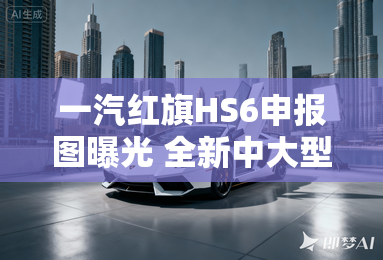 一汽红旗HS6申报图曝光 全新中大型SUV