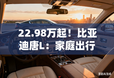 22.98万起！比亚迪唐L：家庭出行，科技豪华两不误