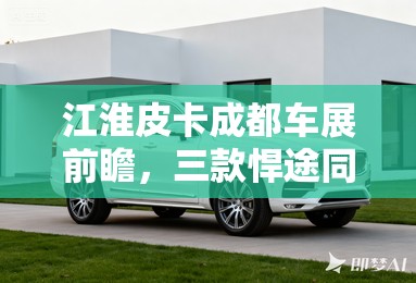 江淮皮卡成都车展前瞻，三款悍途同台亮相，增多连杆后悬