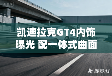 凯迪拉克GT4内饰曝光 配一体式曲面屏 凯迪拉克GT4内饰曝光 配一体式曲面屏
