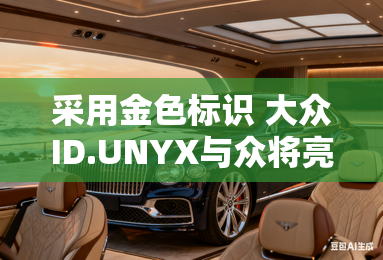 采用金色标识 大众ID.UNYX与众将亮相