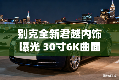 别克全新君越内饰曝光 30寸6K曲面屏-别克全新君越内饰曝光 30寸6K曲面屏