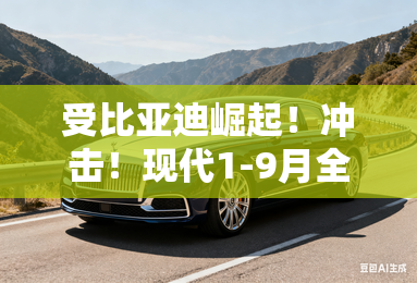 受比亚迪崛起！冲击！现代1-9月全球销量下滑