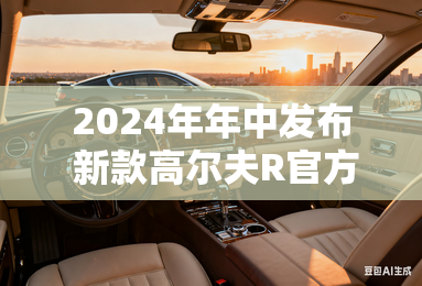 2024年年中发布 新款高尔夫R官方谍照