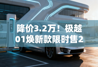 降价3.2万!极越01焕新款限时售21.49万起 续航升级 降价3.2万!极越01焕新款限时售21.49万起 续航升级