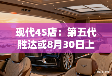 现代4S店：第五代胜达或8月30日上市！卖18.98万？