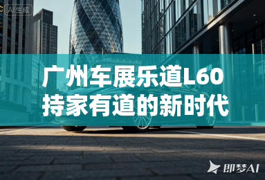 广州车展乐道L60 持家有道的新时代选择