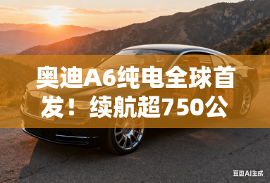 奥迪A6纯电全球首发！续航超750公里 2025年初国产