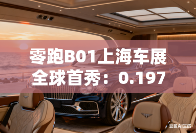 零跑B01上海车展全球首秀:0.197Cd风阻+650km续航+激光雷达 零跑B01上海车展全球首秀:0.197Cd风阻+650km续航+激光雷达