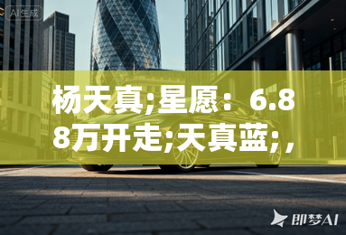杨天真;星愿：6.88万开走;天真蓝;，年轻人的第一辆社交车