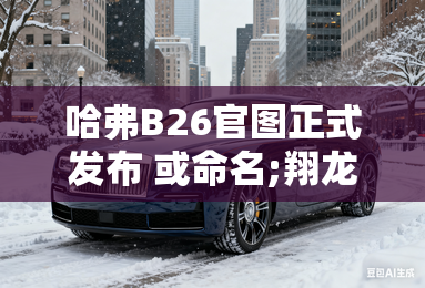 哈弗B26官图正式发布 或命名;翔龙;