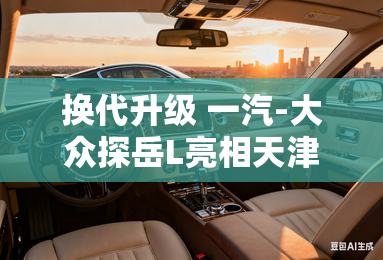换代升级 一汽-大众探岳L亮相天津工厂
