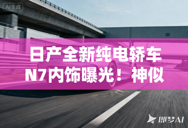 日产全新纯电轿车N7内饰曝光！神似东风奕派007
