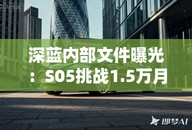 深蓝内部文件曝光：S05挑战1.5万月销！10月上市